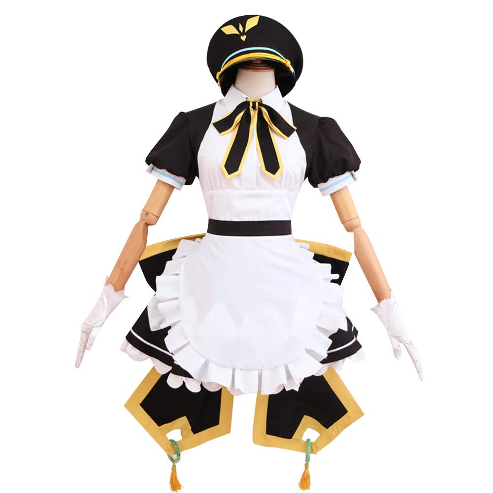 ◆ 神楽めあ コスプレ 制服 衣装 VTuber 仮装 Amazon.co.jp: 神楽めあ コスプレ 神楽mea 衣装 メード服 軍服