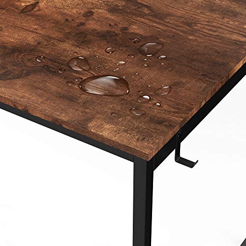 40 inch Office Desk with Two Non Woven Drawers, Computer Writing Desk Work Table for Bedroom, Home, Office, Kid Student Study Desk for Dorm Room by HOMIDEC - Image 4