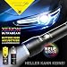 AMAFOX BLACKOUT Taschenlampe G10-1000 Lumen XENON Power-LED - Extrem Hell, dimmbar & mit Zoom - inkl. 4x AA Batterien & Streulicht-Difussor