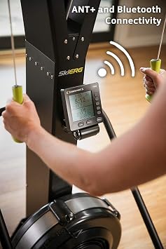 Concept2 SkiErg Skiing Machine and Garmin HRM-Dual