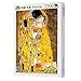 FAWFAW Puzzle Adulto in Legno da 1500 Pezzi, Gustav Klimt Il Bacio 1500/1000/500/300 Pezzi