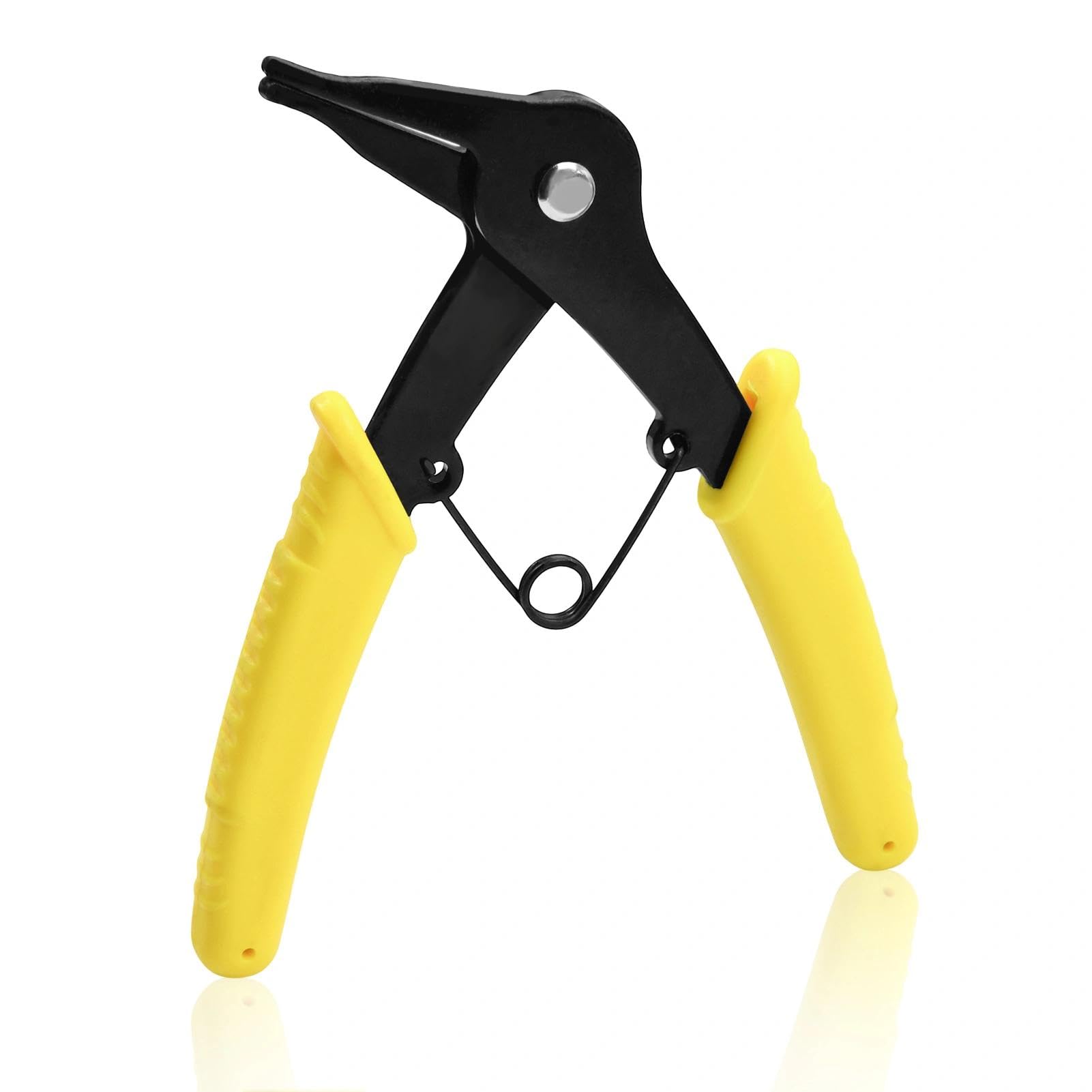 GOLD DEER Mini Snap Ring Pliers 5Inch Key Opening Circlip Pliers Mini Circlip Pliers for Automobiles Motorbikes