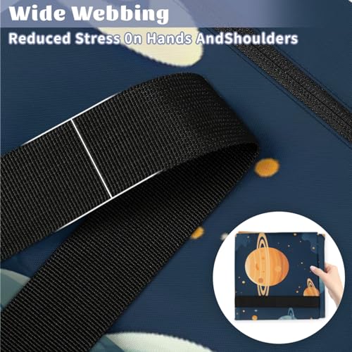 Artistic Galaxy Extra Large Moving Bags Heavy Duty Storage Bags Mystical Galaxy Cloth Wrap Around Handles Double Zipper Reusable Convenient Foldable Storage Tote for Travel Camping Space Save4
