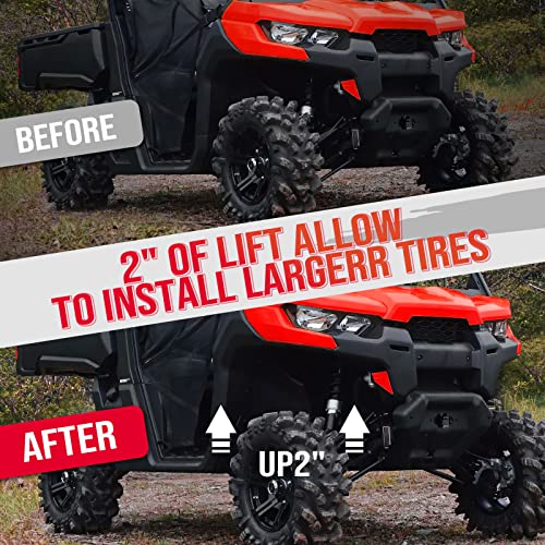 KEMIMOTO UTV Lift Kit, 2" 2 Inch Lift Kit Compatible with Can Am Defender by KEMIMOTO - Used condition - Image 7