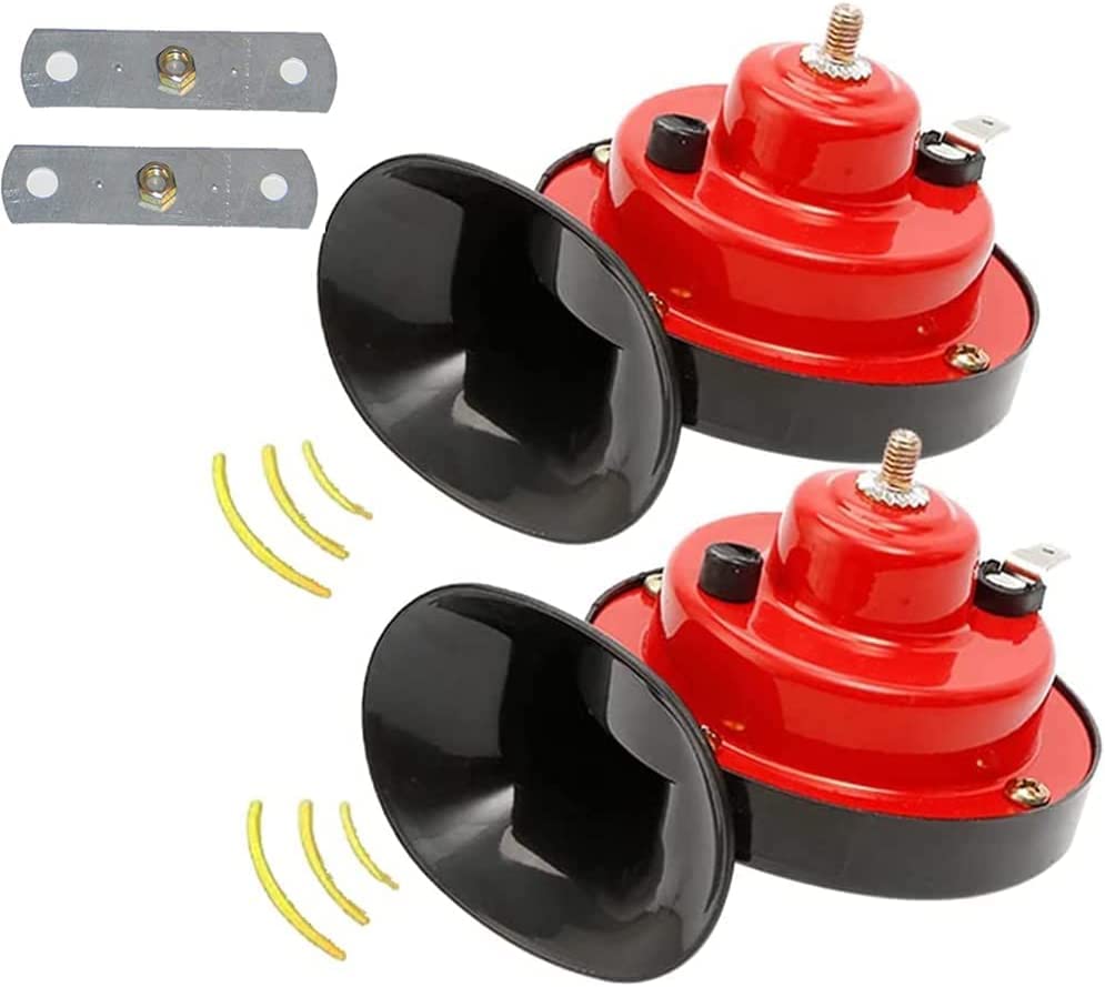 【Volume super alto】 Il volume dell'altoparlante super alto può raggiungere i 300 dB, il che può avvertire efficacemente le persone e fornire una certa sicurezza di guida