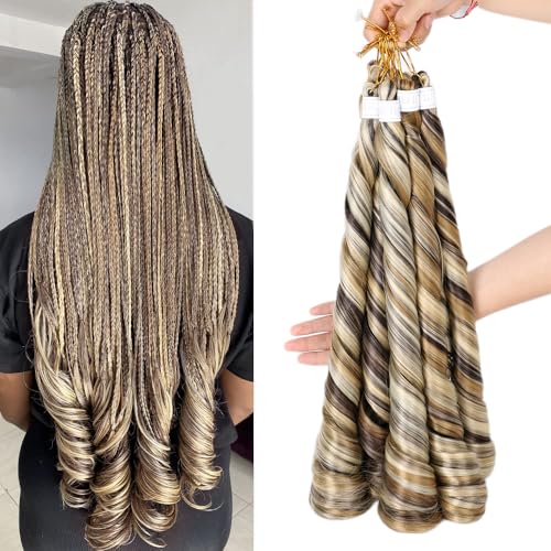 Mtmei hair French Curly Braiding Hair for Box Braids 8