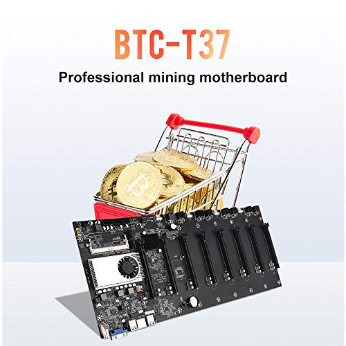 【動作確認済】マイニングマザーボードBTC-T37 Amazon | BTC-T37 マイニングマシン マザーボード CPUセット 8