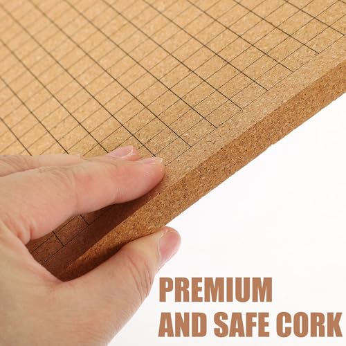Tablero de corcho para macramé resistente con alfileres de acero inoxidable para nudos 6