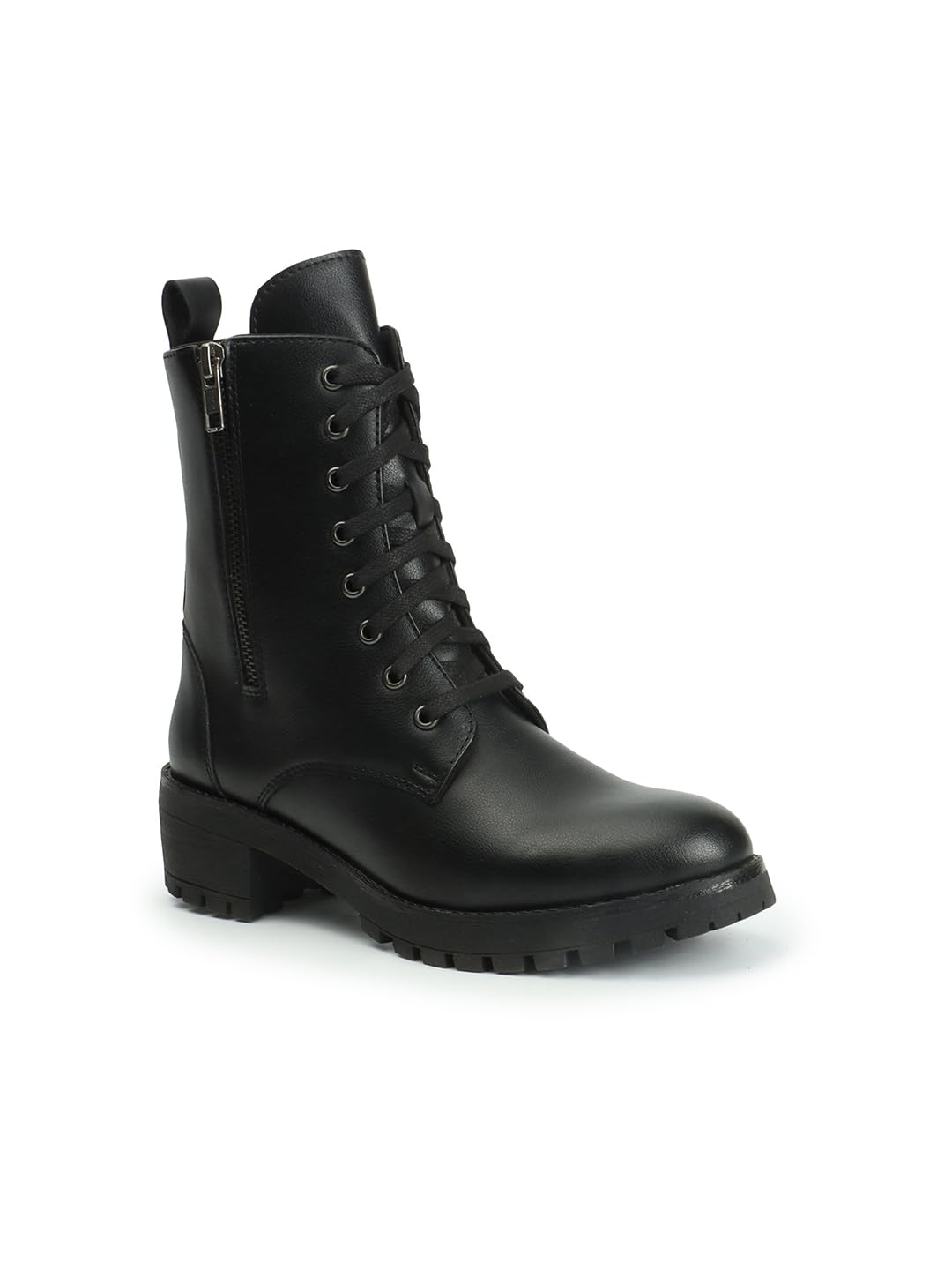 Elle Womens Fashionable Lace-Up Boots Colour-Black, Size-UK 5 (B0CNKNBG5Q) Amazon Price History, Amazon Price Tracker