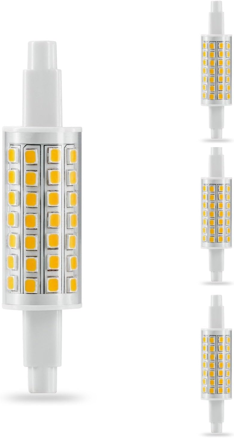 ‎Newhouse Lighting 5w LED T3 Replacement Bulb R7s Base 3000k (4-Pack)