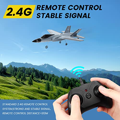 Behorse Rc Plane, F-35 Rc Airplane Ready To Fly, 2 Channel 2.4Ghz Remote Control Plane, Remote Control Airplanes For Kids Boys Girls Adults Beginners #TOP4