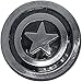Marvel Captain America Shield Lapel Pin,Silver,1