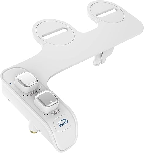 Bemis WS100 000 Wellspring - Accesorio de bidé de resorte, espray de agua dulce, no eléctrico, fácil de instalar, asiento de inodoro blanco, se