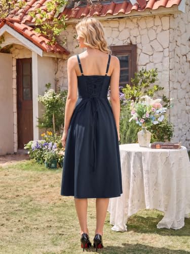 Scarlet Darkness Womens Corset Midi Dress - image 6