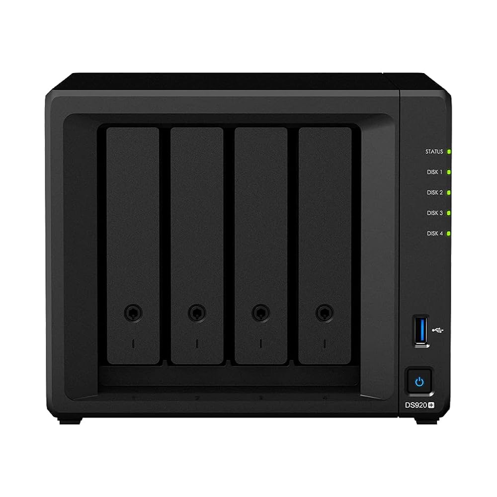 外付けハードディスク・ドライブ Synology DiskStation DS920+ Amazon.co.jp: Synology DiskStation DS920+ NASサーバー
