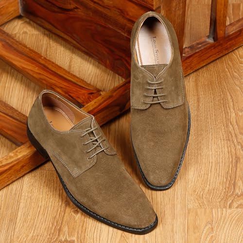 LOUIS-STITCH-Mens-Formal-Shoes-Italian-Suede-Leather-Lace-Up-British-Style-Handcrafted-Comfortable-for-Business-Casual-and-Parties-SXSUPL-OG