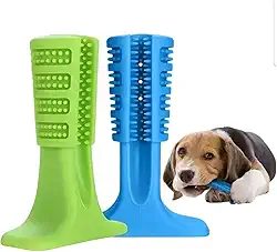 Escova De Dente Para Cachorro 1 Unidade Mordedor Dental Pet Brinquedo Higiene Oral Massageador De Gengiva Ajuda A Evitar Tártaro Mau Hálito Cuidado Bucal Diário