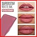 MAYBELLINE Super Stay Matte Ink Liquid Lipstick Bundle with Seductress Light Rosey Nude and Revolutionary Light Mauve Pink Shades, 1 Count Each