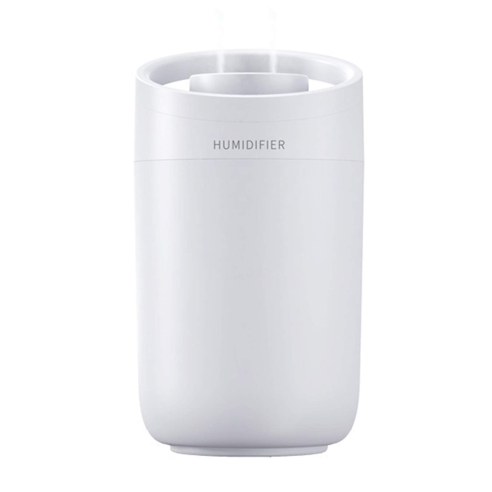 3L Large Capacity USB Humidifier Portable Humidifier for Car, Office, Bedroom, Mini Air Purifier Vaporizer Household Humidifier with Two Nozzles, Whisper-Quiet Operation-image-3