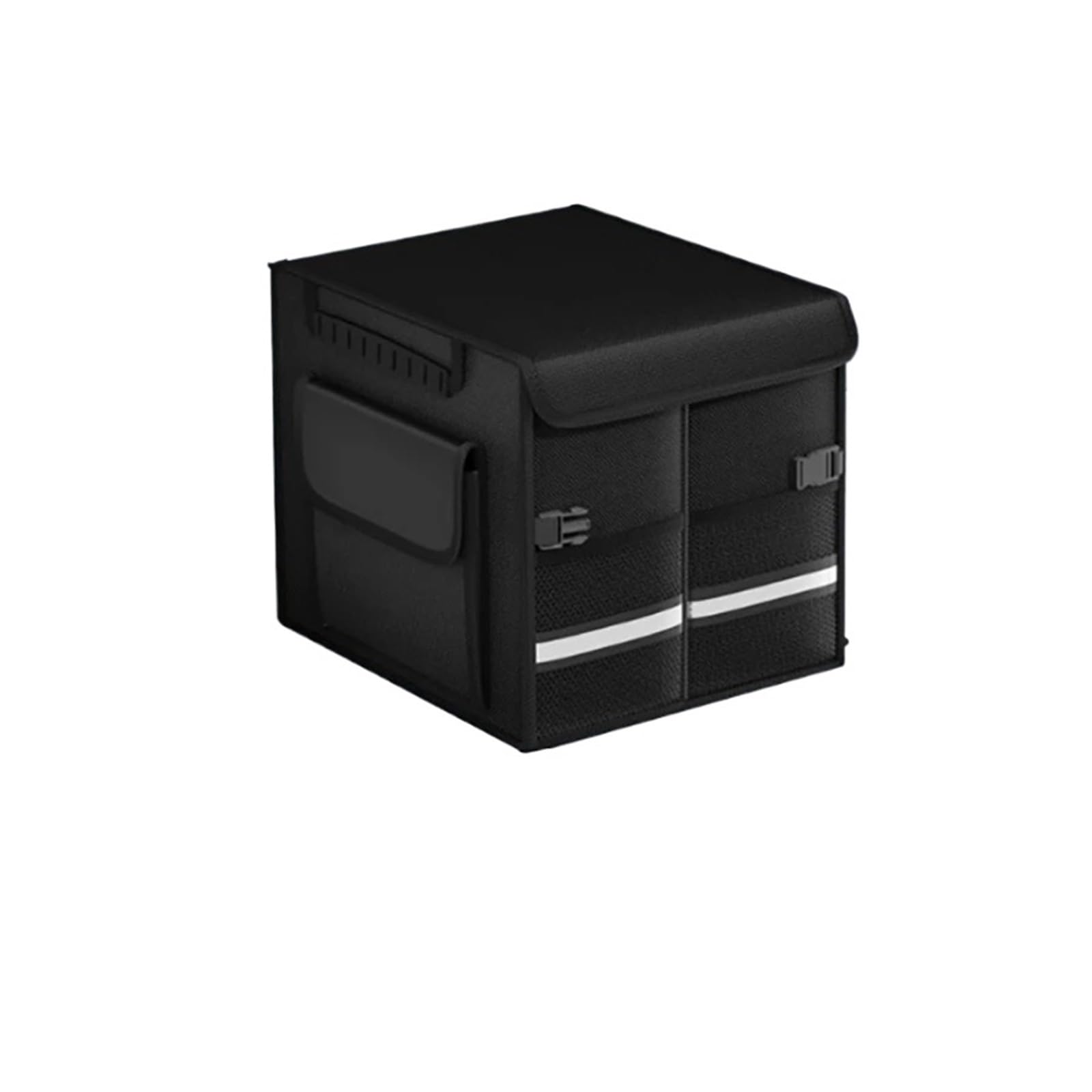 Organizer per bagagliaio grande da 32/72 litri per auto, pieghevole, con coperchio, impermeabile, per bagagliaio auto. Organizer Emergenze Viaggio‌(36L Black)