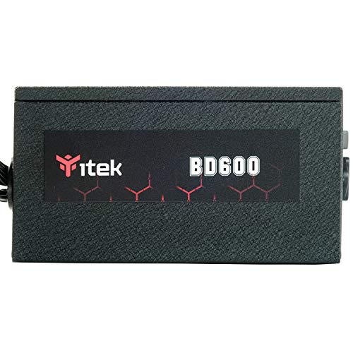 Alimentatore per PC BD600-600 Watt, Ventola HDB Hydraulic Dynamic Bearing da 12 mm, Protezione PFC attiva, Convertitore Switching DC to DC - Alimentatore - Immagine 3
