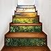 Produktbild Treppenaufkleber3D Feste Wandaufkleber Treppe -Beautiful sunrise staircase stickers creative home beauty decoration wall stickers self-adhesive removable waterproof stickers