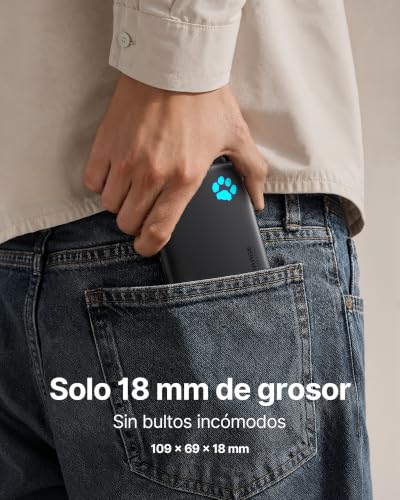 Miniatura 3 de INIU 45W Carga Rapida Tablet Power Bank, Pequeño 10000mAh Batería Externa