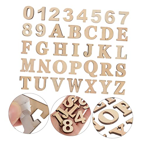 Lettres et chiffres bois pour personnaliser vos albums de scrapbooking