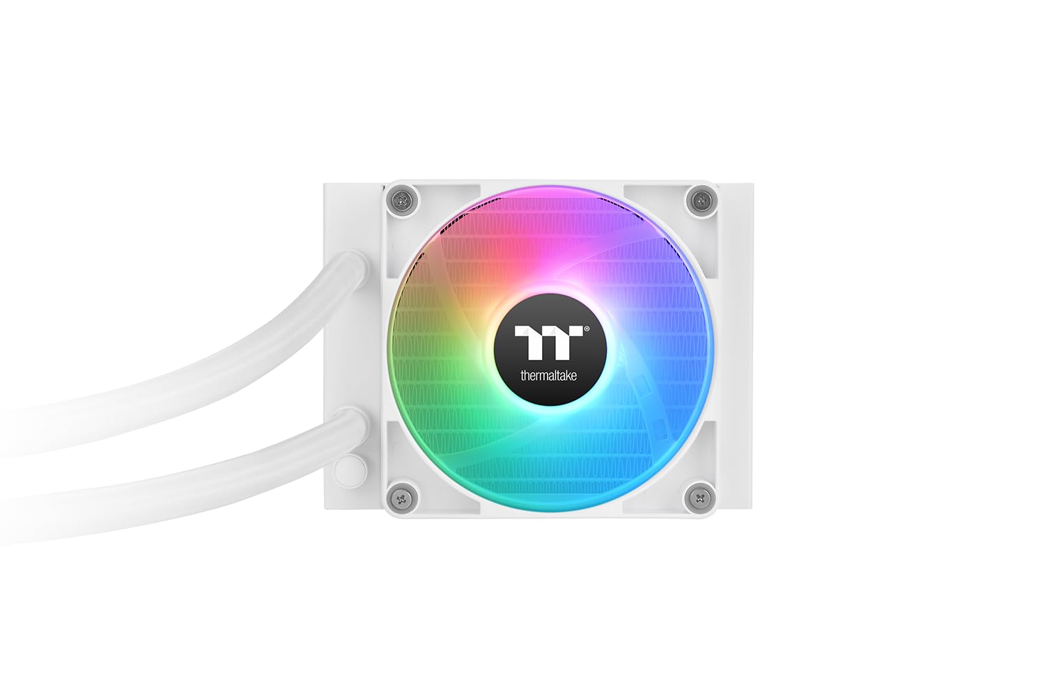 Thermaltake TH120 V2 ARGB Sync/ALO chłodzący ciecz/wentylator 120 mm x 1 / PWM 500~2000 obr./min/lustrzany blok wodny/MB ARGB Sync Control/biały, CL-W363-PL12SW-A
