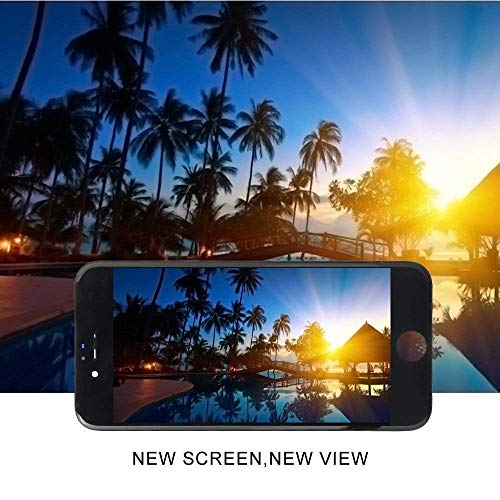 Ztr Black For Iphone 6S 4.7 Inch Retina Lcd Touch Screen Digitizer Glass Display Replacement Full Complete Frame Assembly With Repair Kit #TOP5