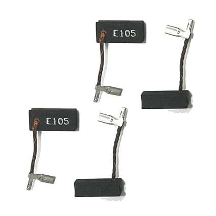 (4 PCS) A27343 Carbon Brush for Dewalt DWP611 DWP611PK Porter Cable 450 Router