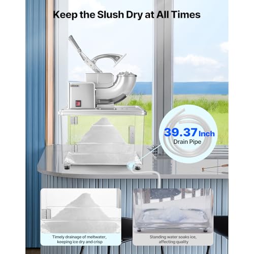 Commercial Snow Cone Machine Stainless