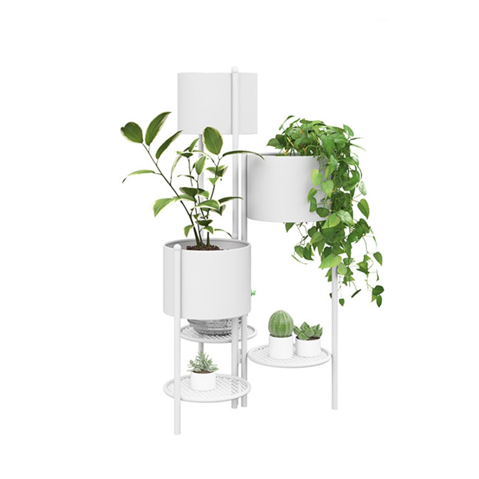 Półki Na Rośliny Organizer Rack, Stojak Na Wózki Z Kwiatami, Do Kwiaciarni Ogrodowej, Ślubnej Dekoracji Wnętrz(Color3)