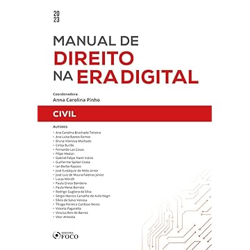 Capa do livro Manual de Direito na Era Digital: Civil - 1ª Ed - 2023
