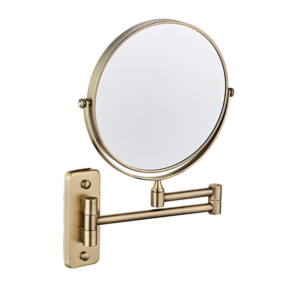 Miroir pliant extensible JCAKES design haut de gamme Color 7 double face 3X