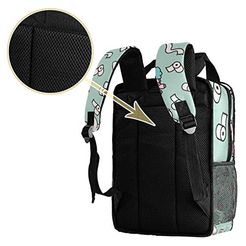 Sac à dos pour garçons avec bretelles réglables grenouille - 4
