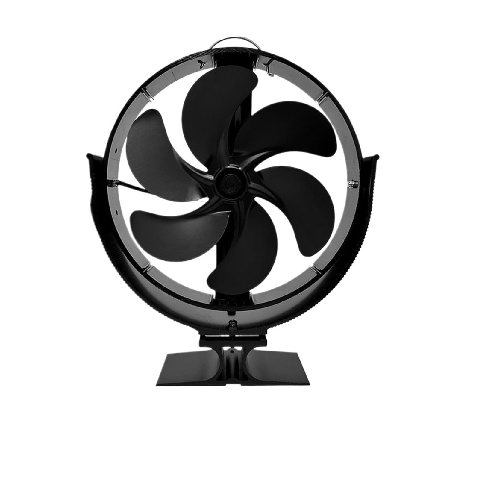 Ventilador Estufa Leña Ventilador de Estufa de leña de 6 aspas con Motor de Calor Ventilador silencioso for Estufa de leña con distribución eficiente del Calor for el hogar(A)