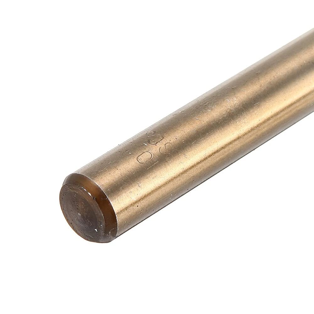 Juego de Brocas de Cobalto M35 (13 19 y 25 Piezas) para Acero Inoxidable Madera y Metal con Estuche Metálico Práctico