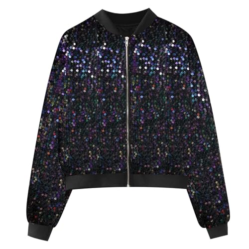 Costume à manches longues style veste de baseball disco pour homme