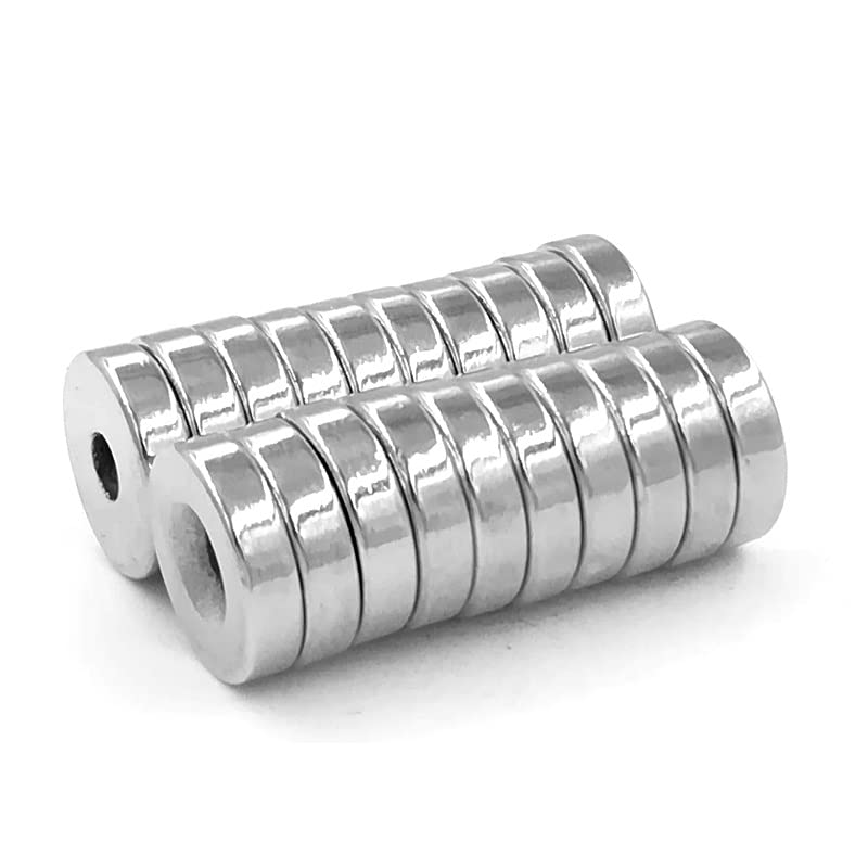 2/5/10/15/20/30/50PCS 20x5-5 Round with Hole 20 * 5 Hole 5mm Rare Earth Neodymium 20x5-5mm 20 * 5-5 Magnets(5PCS)