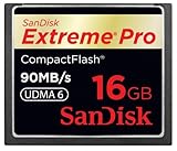 SanDisk SDCFXP-016G-X46 16GB Extreme Pro 90MB/s UDMA CompactFlash Flash Card