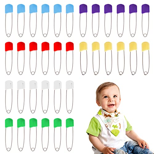 Epingle a Nourrice,36PCS Épingle à Nourrice,Épingles de Sûreté Bébé,Épingle à Nourrice...