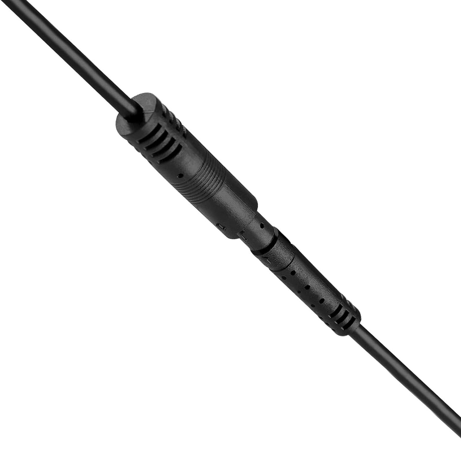 OBEST Kabel przedłużający 5 m do kamery samochodowej na deskę rozdzielczą, kamera cofania i cofania z tyłu, kabel przedłużający, 4 piny, do kamery samochodowej 12 V 24 V
