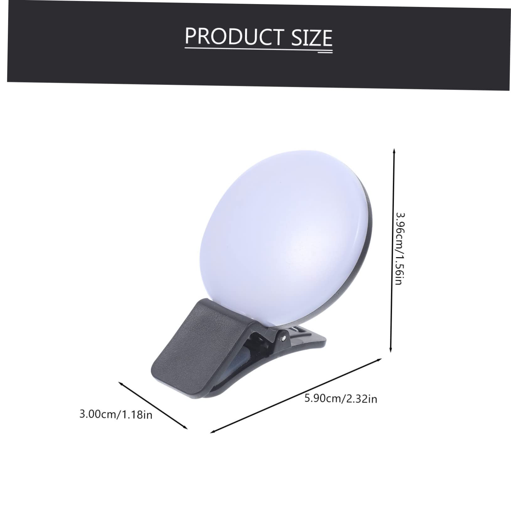 POPETPOP 4 pcs Nurse Light Clip Badge Lights Small Rechargeable Versatile for Nurses for and Easy to Carry