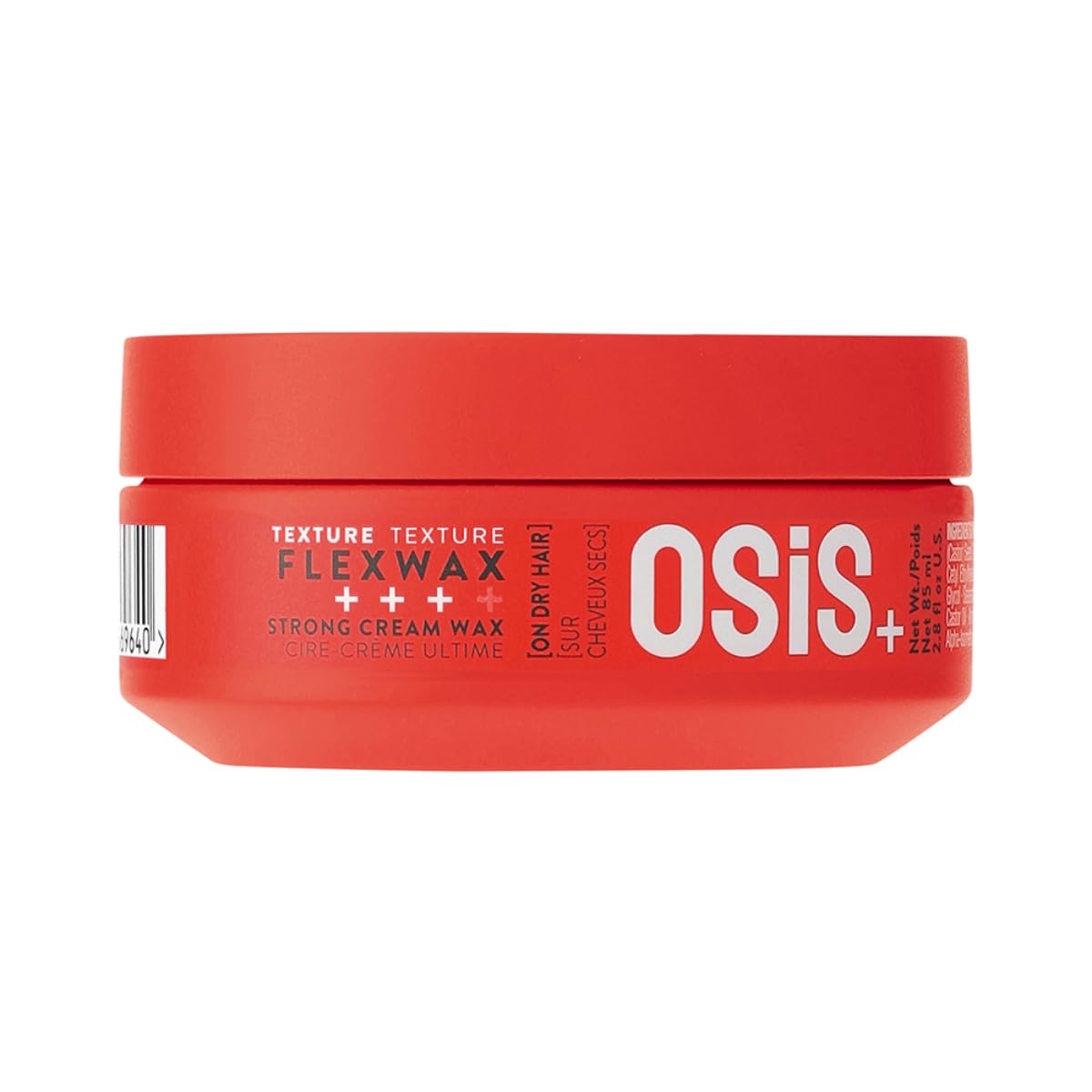 Schwarzkopf Professional Osis+ Flexwax Strong Hair Styling Cream Wax I Provides Grip And Natural Shine I Easy To Apply And Wash | Medium Hold | Suitable Of All Hair Types | For Men And Women | 85 Ml