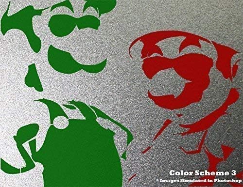 Miniatura 9 de Mario and Luigi OG Stencil Spray Painting Metal Art
