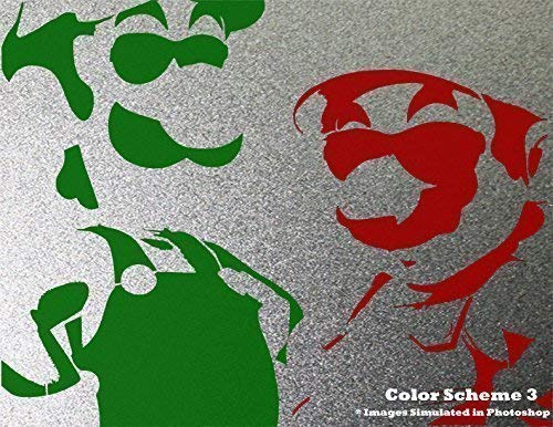 Miniatura 9 de Mario and Luigi OG Stencil Spray Painting Metal Art