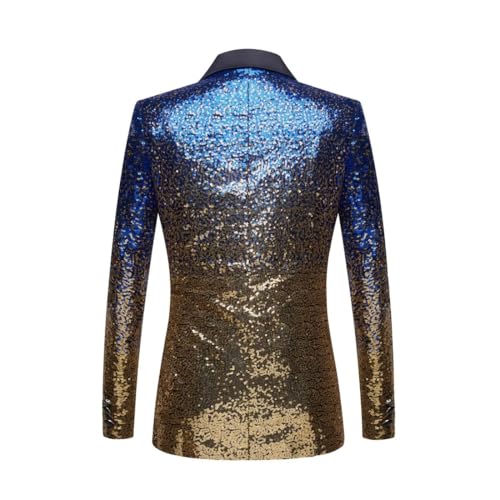Men Sequins Suit Stage Elegant Party Dresses Nightclub Host Men's Wedding Blazers Jackets3