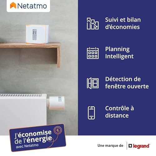 Thermostat Connecté Netatmo : Contrôlez et économisez votre energie Thermostat Connecté Netatmo : Contrôlez et économisez votre energie