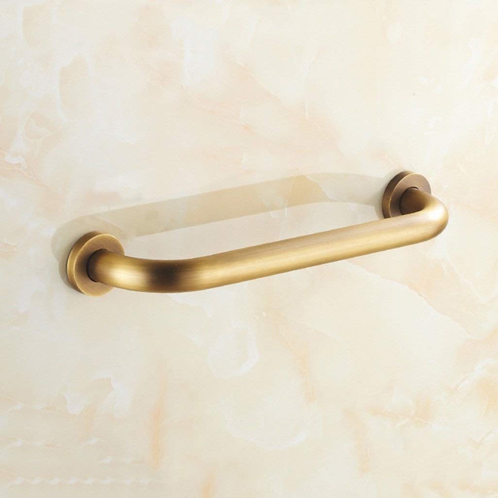 Barra de seguridad de baño – 30 cm antideslizante con ventosa para ancianos y discapacitados, barra de agarre de acero inoxidable pulido para seguridad de inodoro y ducha
